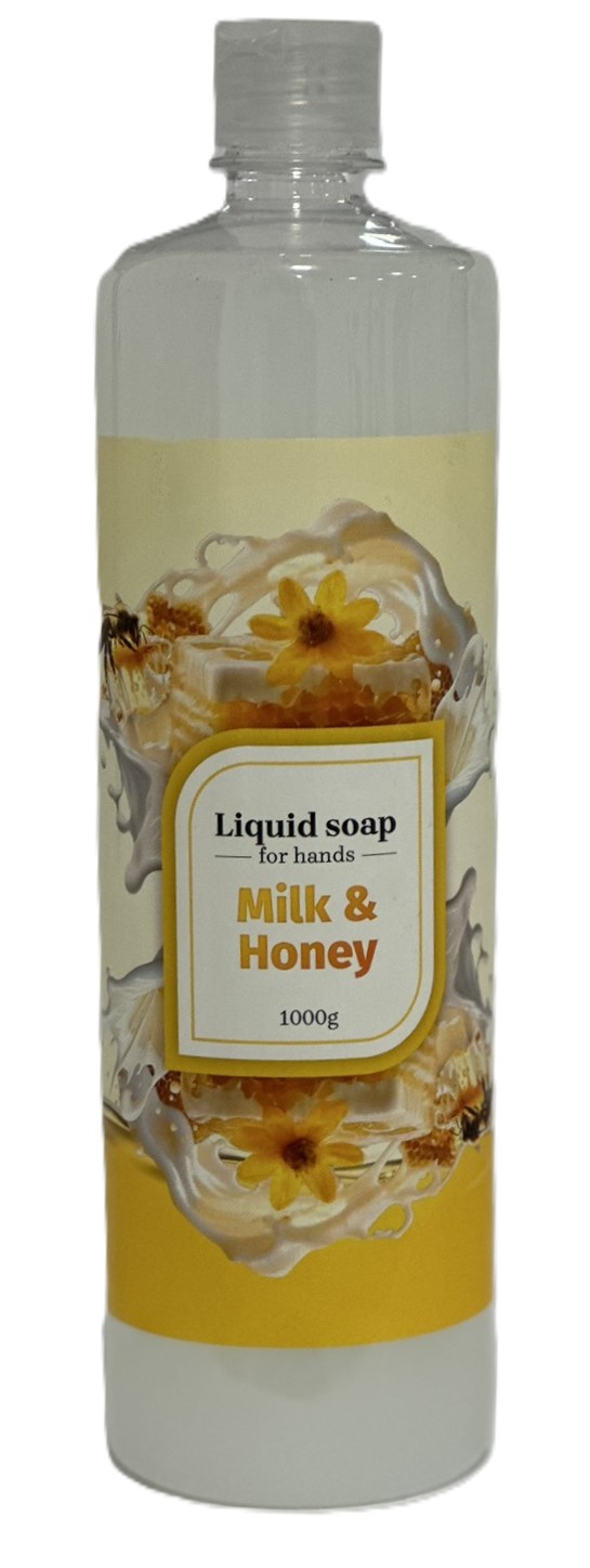 Рідке мило Milk & Honey Молоко і мед 1000 гр., ТМ ECOnomix